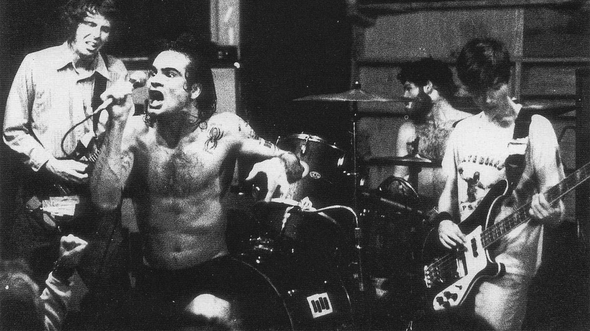 Black Flag performing on tour